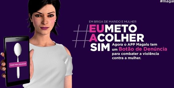 App do Magazine Luiza ganha botão para denunciar violência contra mulheres